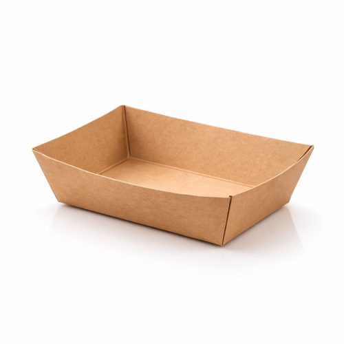 Papír Csónak - kraft - 400 ml