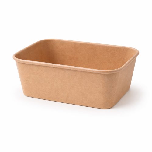 Kraft szögletes doboz - 1000 ml (172x120x77 mm)