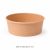 Kraft kerek doboz - 1000 ml (148x128x77 mm)
