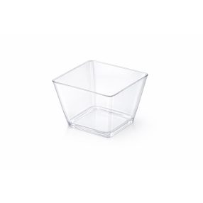 Desszeretes szögletes/Finger food tálka 110 ml