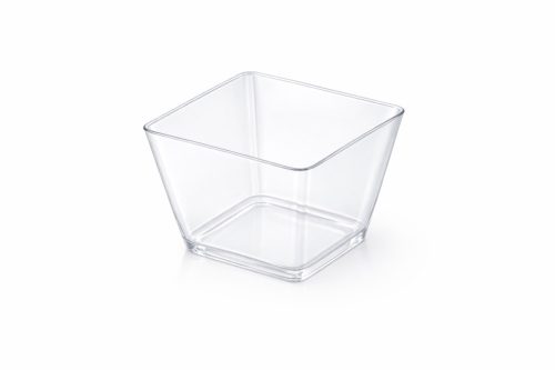 Desszeretes szögletes/Finger food tálka 110 ml