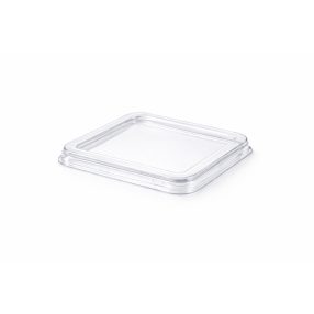 Desszeretes szögletes/Finger food tálka 200 ml - tető