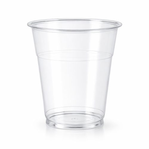 Műanyag pohár - 500 ml - víztiszta