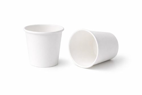 Papírpohár - 100 ml - fehér