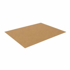Streetfood tálca papír közepes - 25,5x16x3 cm - barna