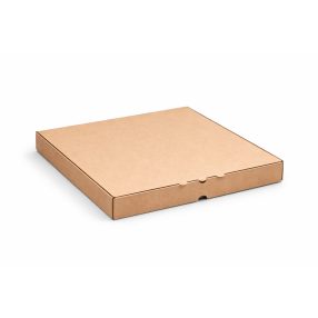 Pizzás doboz - 36 cm - 4 cm magas - barna