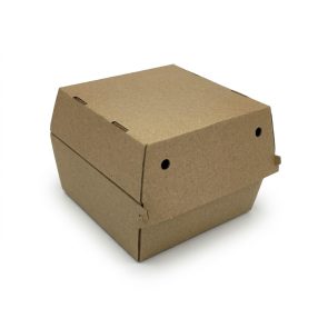Hamburgeres papírdoboz - 130 x 130 x 110 mm