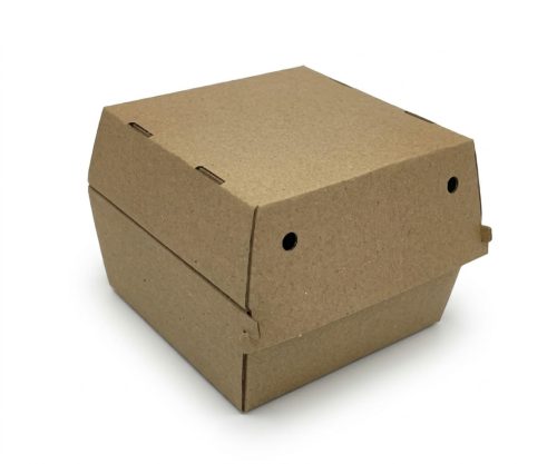 Hamburgeres papírdoboz - 130 x 130 x 110 mm