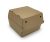 Hamburgeres papírdoboz - 130 x 130 x 110 mm